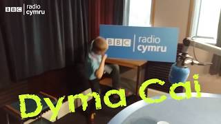 Cai teaching Rhys Mwyn to skank bbc radio cymru  Caban  Coeden Ffati Dew [upl. by Avis]