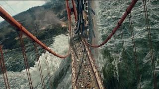 San Andreas 2015 Tsunami scenesaction scene 4k [upl. by Ahsikin284]