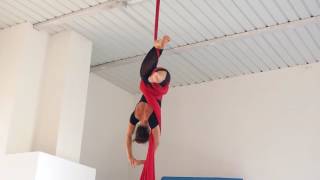 Aerial silks routine  Supremacy [upl. by Eisler811]