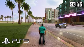 GTA VICE CITY  DEFINITIVE EDITION  PS5 Gameplay 4K 60FPS [upl. by Panaggio]