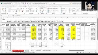 TALLER DE PLANILLAS DE SUELDOS Y SALARIOS PARTE 5 [upl. by Norabel]