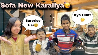 Finally Sofa Taiyar Hogaya😍  Shopping Day8  Family Vlogs [upl. by Winstonn]