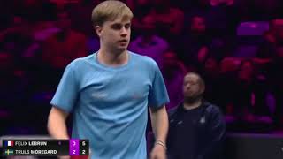 TRULS MOREGARD vs FELIX LEBRUN  WTT FRANKFURT  2024 [upl. by Anuait491]