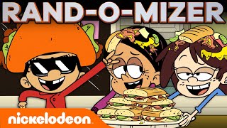 RESTAURANT RANDOMIZER 🍔  The Loud House amp Casagrandes  Nicktoons [upl. by Lledal]