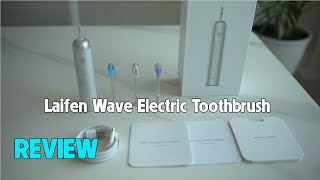 Laifen Wave Sonic Electric Toothbrush  Oscillation amp Vibration with App amp 3 Brush Heads [upl. by Ayerdna]