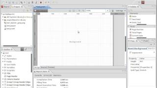 Jaspersoft Studio  How to create Watermark in report [upl. by Amble]