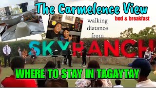 Affordable Hotel Na Walking Distance Lang Sa Skyranch Tagaytay [upl. by Neesay]