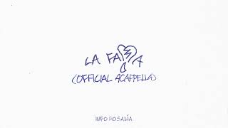 ROSALIA  LA FAMA Official Acapella [upl. by Aymahs969]