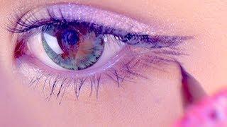 BIG PUPPY EYES makeup TUTORIAL Howto by Japanese Kawaii designer Kurebayashi  紅林大空デカ目メイク [upl. by Moscow]