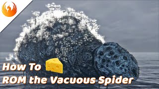 Bloodborne  How To Cheese ROM the Vacuous Spider [upl. by Aitnis]