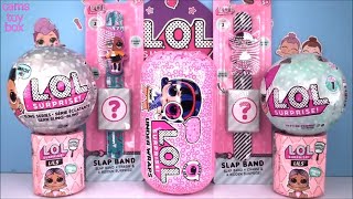 LOL Surprise Dolls LILS Under Wraps Series 4 5 1 SLAP BANDS TOYS [upl. by Eelah908]