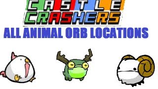 All Castle Crashers Weapon Locations OFFICIAL VIDEO [upl. by Iinde621]