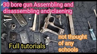 tt norinco 30 bore cleaning simple track 30 bore old gun Restorationpestols ko saf karnu ka tareka [upl. by Groh181]