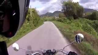 1973 Moto Guzzi Stornello 160 video on board HD [upl. by Ycnej]