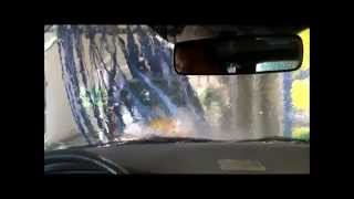 Carwash korte film Wasstraat vanuit de auto Volvo V40 [upl. by Burkhardt]