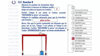 grafcet part 8 exercice [upl. by Asylla]