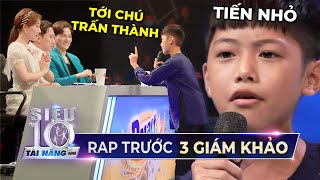 Rapper Tiến Nhỏ tái hiện bài hát Tuổi Thơ Tôi của Jack CỰC CHẤT xứng đáng thần đồng nhạc Rap Việt [upl. by Nohtanhoj]