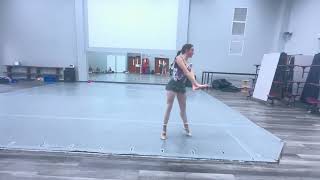 Gracie Crissman Bluebird Variation Barnes Travis Scholarship Audition [upl. by Iba]