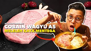 PERTAMA KALINYA COBAIN WAGYU A5 DI BALI TENJIN [upl. by Cibis]