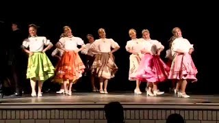 Danzas y folclor tradicional de Mexico  Monterrey zapateado [upl. by Ahsiaa510]