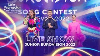 Junior Eurovision Song Contest 2022  Live Show  Yerevan Armenia 🇦🇲  SpinTheMagic [upl. by Annissa]