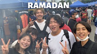 First time quotBazar Ramadanquot with my Japanese friends [upl. by Bruning]