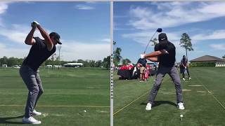 Brooks Koepka  Slow motion driver swing analysis [upl. by Beltran]