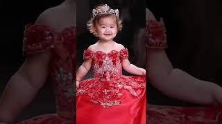 The Radiant Queen babyfashionshow baby babywalk cute babyfashion red cutebaby [upl. by Merl]