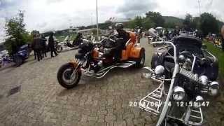 Bad Harzburg Triketreffen 2014 Ausfahrt [upl. by Eciralc]