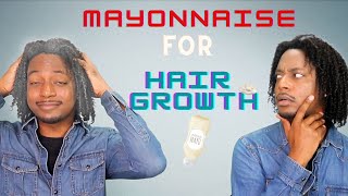 Using Mayonnaise to Grow Your Hair  WINSTONEE [upl. by Ahsenyl934]