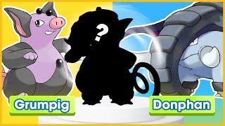 Pokemon Fusion  Grumpig  Donphan  pokemon infinite fusion challenge [upl. by Ahsaet]