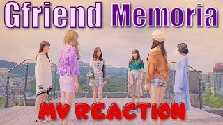 Gfriend 여자친구  Memoria  MV Reaction [upl. by Ahsikram896]