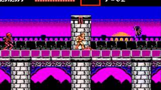 Lets Play Castlevania III Draculas Curse 11  Stage 7 Sypha  The Castle Courtyard [upl. by Aniale]