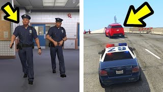 WHAT HAPPENS IF YOU FOLLOW THE POLICE GTA 5 [upl. by Llewop379]