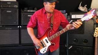 Rickenbacker 4003 bass with Bartolini pickups  Andy Irvine [upl. by Allemac]