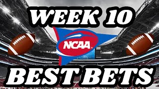 NCAAF Picks and Predictions Week 10 [upl. by Lepine758]