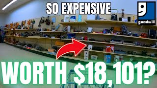 MOST EXPENSIVE ITEM EVER DONATED TO GOODWILL [upl. by Nerissa513]