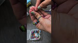 Diy beads necklace  beads necklace tutorial  how to make beads necklace  handmade necklace beads [upl. by Laflam823]