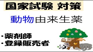 【薬剤師 国家試験 対策】 2 動物 [upl. by Bohrer]