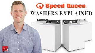 Speed Queen Washer Explained  Pros and Cons [upl. by Sonitnatsok]