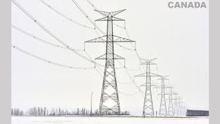 Power lines in the snow 266 [upl. by Reld]