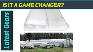 Greenhouse Plastic Sheeting 8x25 ft  The Ultimate UV Resistant Cover for Your Plants [upl. by Drona]