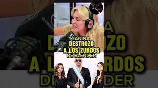 YANINA LATORRE DESTROZÓ A LOS ZURDOS DE BLENDER argentina casta cristina milei yanina1079 [upl. by Leanor]