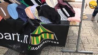 STOFFENCIRCUS  Großer holländischer Stoffmarkt in Hameln [upl. by Morice744]