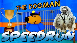 SpeedRun de Dogman en Dogman Barrys Prison Run en Roblox [upl. by Nnalyrehc]