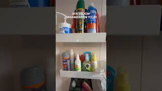 Some cruise stateroom organization tips from TikTok🌎 shorts [upl. by Eelsnia300]