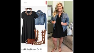 THRIFT STORE FINDS  Pinterest inspired looks 2  Taren Denise [upl. by Raddie]