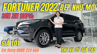 Fortuner 2022 máy xăng xe 7 chỗ lướt giá rẻThu mua ô tô cũ TpHCM và các tỉnhxe cũ Toyota [upl. by Clevie]