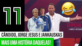 Cândido Costa e a HISTÓRIA IMPERDÍVEL de Jorge Jesus e Jankauskas [upl. by Juanita]