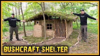 Bushcraft Shelter  Das schönste Shelter was wir je gebaut haben Part 5  Dach bauen [upl. by Friedrich2]